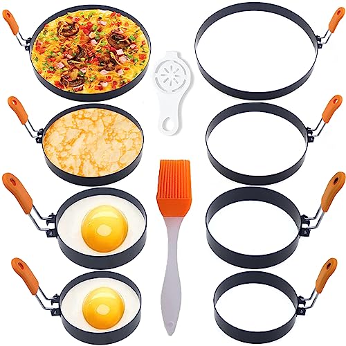 Egg Ring Egg Pancake Maker Crumpet Rings Non