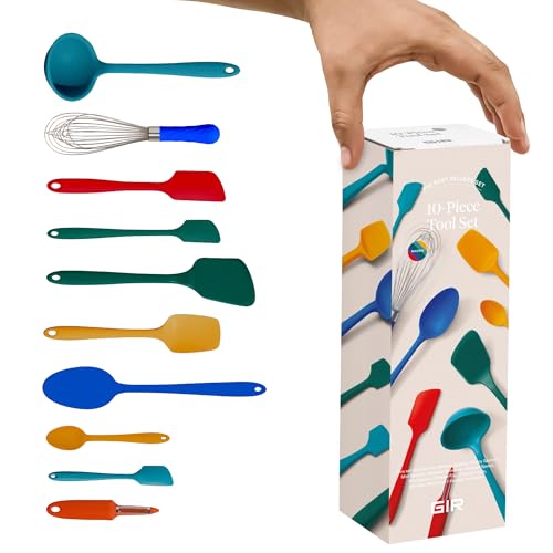 10 Piece Silicone Ultimate Kitchen Utensils Set (Madrid / 10 - Piece Set)