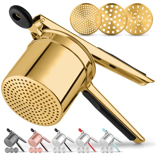 Potato Ricer Heavy Duty Stainless Steel Potato Masher