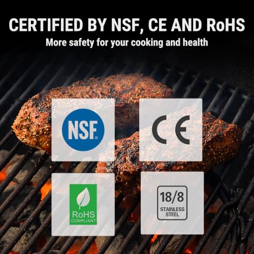 TempSpike 500 ft Wireless Meat Thermometer Digital for Cooking