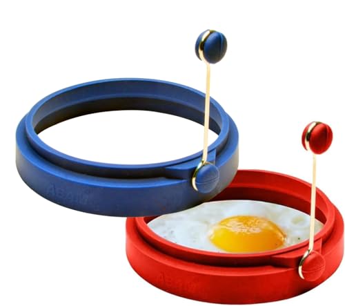 Professional 4 Inch Silicone Egg Ring by Abam