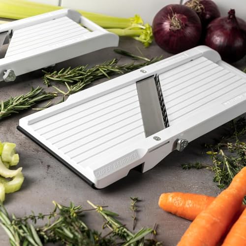 Mandoline Jumbo Slicer (Jumbo Slicer, White)