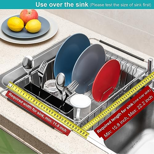 Expandable Deep & Large Dish Drying Rack