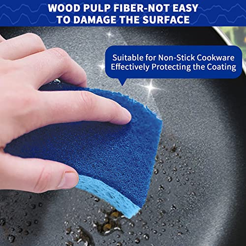 12 Pack Sponges Kitchen
