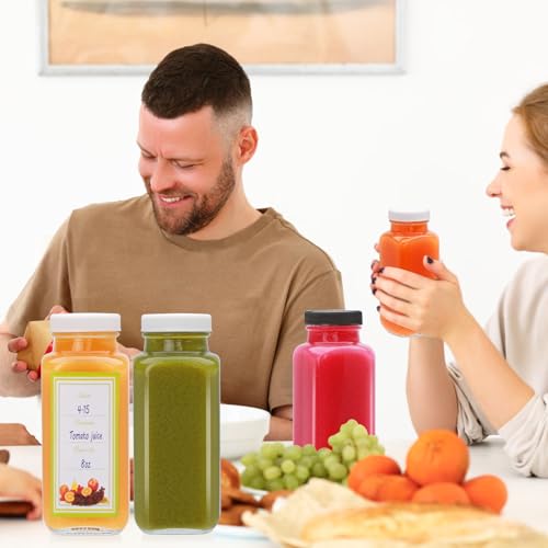 Juice Bottles with Lids