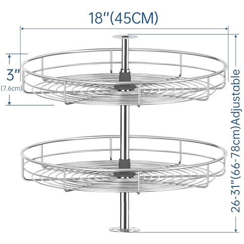 Lazy Susan Turntable for Cabinet