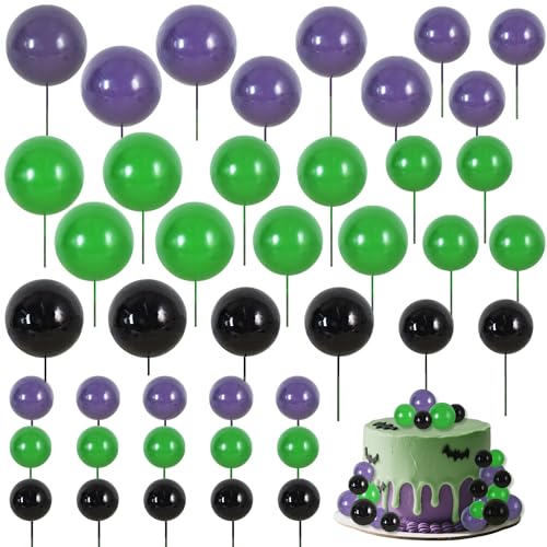 Balls Cake Toppers Foam Balls Cake Decorations