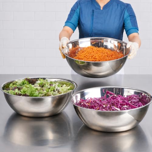 3 Piece Stainless Steel Mixing Bowls Set (Set of 3)