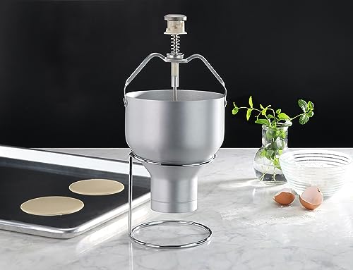 Commercial Grade Aluminum Pancake Dispenser with Stand