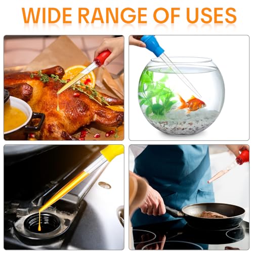 14 Pcs Large Turkey Baster Set for Cooking