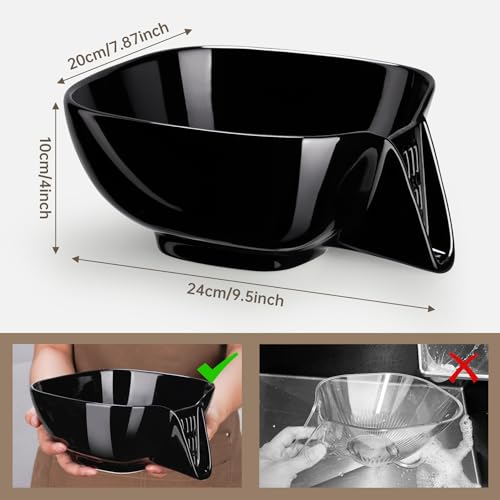 Multifunctional Ceramic Food Strainer