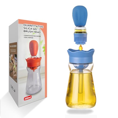 Oil Dispenser Bottle with Brush 7oz