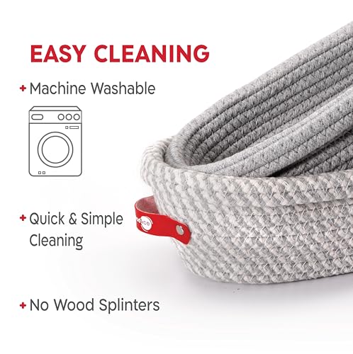 Cotton Rope Banneton Bread Proofing Basket Set