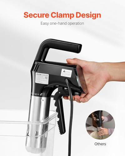 Sous Vide Precision Cooker (3.03 x 3.39 x 15.2 inch / 77 x 86 x 386 mm / Clamp Design)