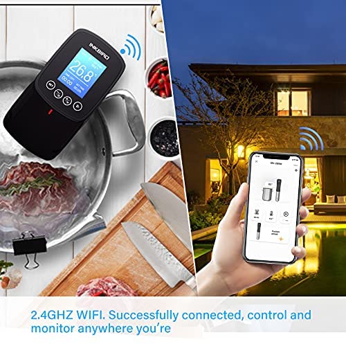 WIFI Sous Vide Cooker Bundle with Vacuum Sealer Machine