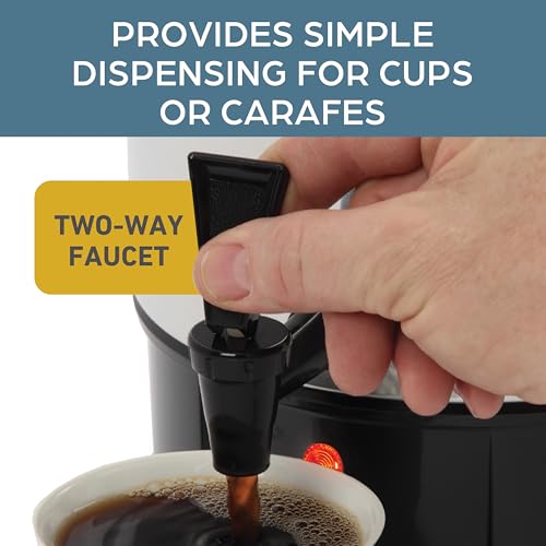 Highly Polished Aluminum Party Perk Coffee