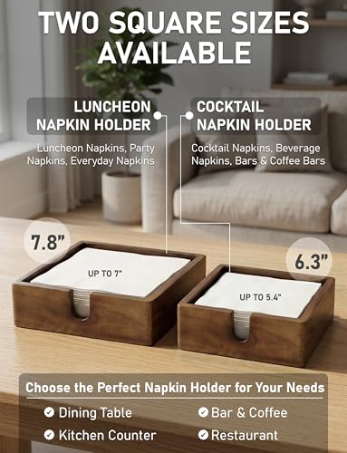 Acacia Napkin Holder