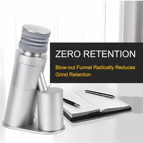 Gen 4 Electric Burr Coffee Grinder (Silver)