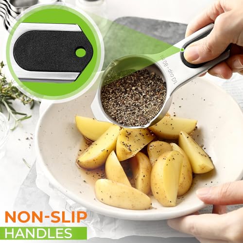 Magnetic Stainless Steel Measuring Cups