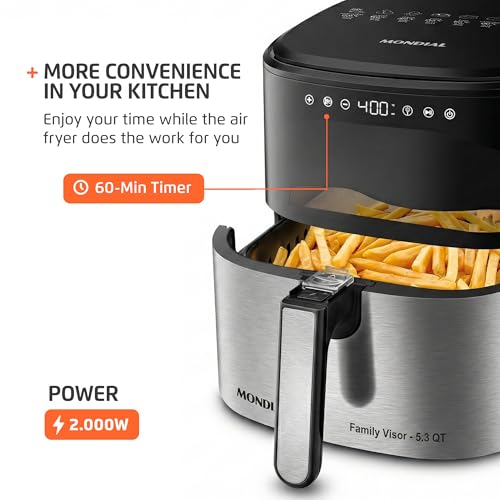 Air Fryer Digital Visor 5.3QT