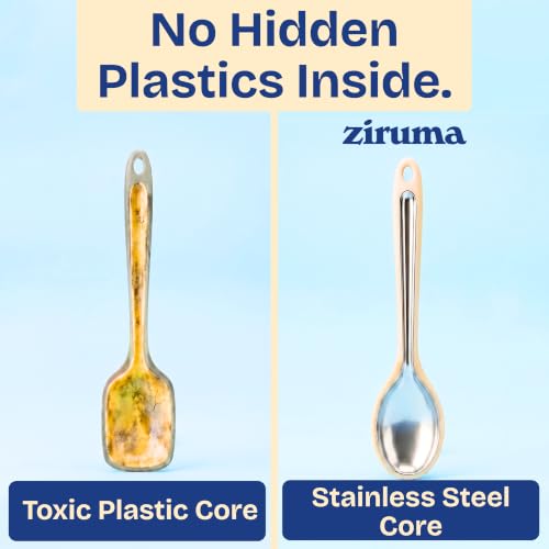 NonToxic Platinum Silicone Utensils (Beige)