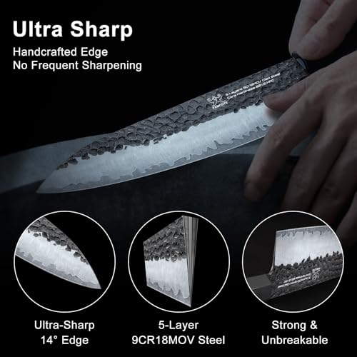 Hand Forged Ultra Sharp Chef Knife Gifts for Men