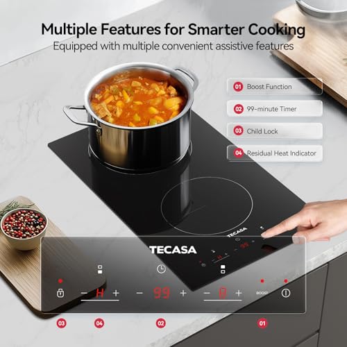 Electric Induction Cooktop 1 2 4 5 Burner