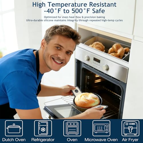 Silicone Bread Sling Oval and Round for Dutch Oven