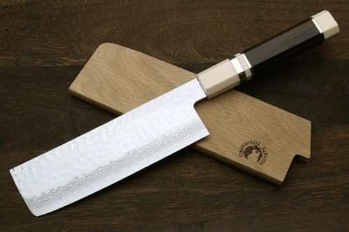 VG10 46 Layers Hammered Damascus Nakiri