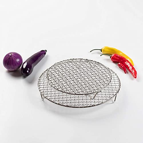Cooling Barbecue Rack Carbon Baking Net Grill Pan Grate with Legs