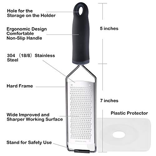 Lemon Zester Stainless Steel Kitchen Cheese Grater