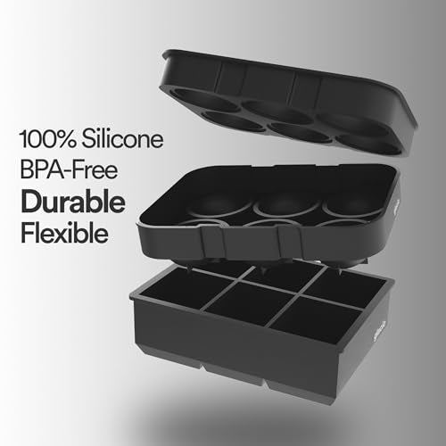 Silicone Ice Cube Trays with Lids