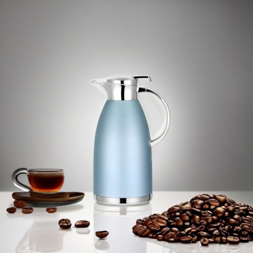 61oz Coffee Carafe Airpot Insulated Coffee Urn Stainless Steel Vacuum Thermal Pot Flask for Coffee