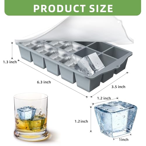Silicone Ice Cube Tray