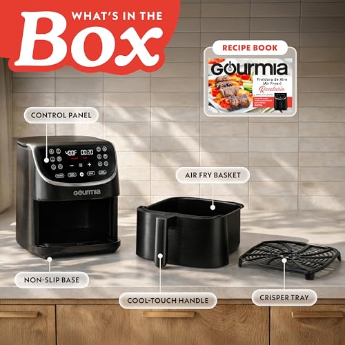 Air Fryer 7 Qt Large Capacity with LED Display