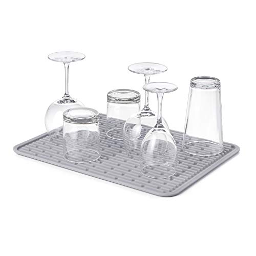 Good Grips 13265200MLNYK Silicone Draining Mat Grey (12" x 12")