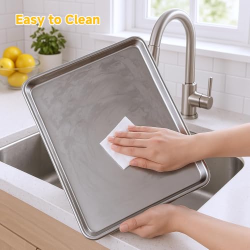 Heavy Duty Stainless Steel Baking Sheet Set
