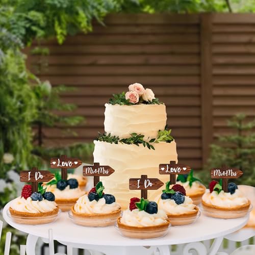 Wedding Cupcake Toppers（Design 02）