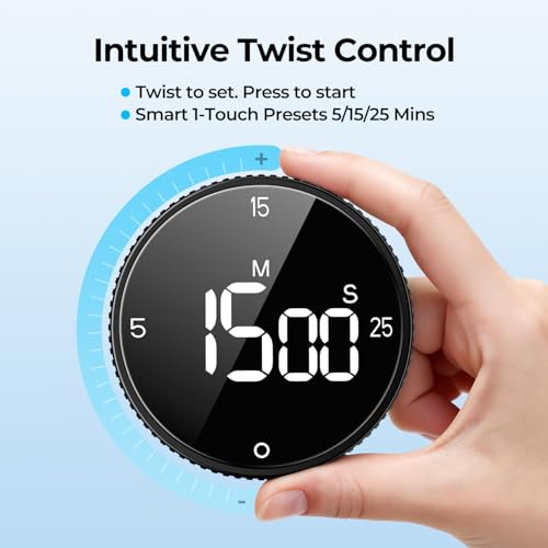 Digital Kitchen Timer (Gunmetal)