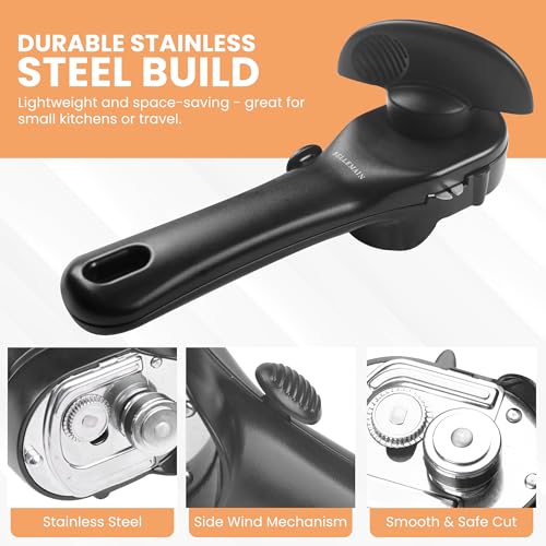 Safe Cut Stainless Steel Ergonomic Can Opener