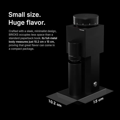 Bricks 01S Electric Coffee Grinder (Black)