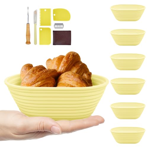6PC Silicone Banneton