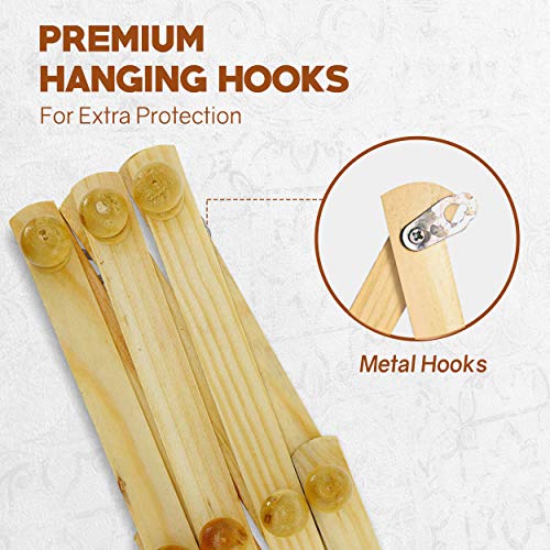 RAM PRO Accordion Style Wood Expandable Rack Hat