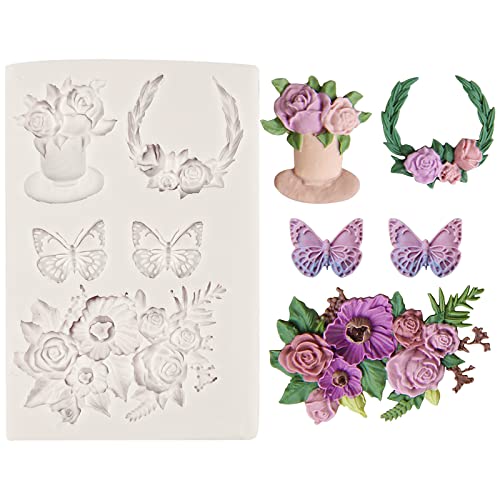 Lace Fondant Molds 4 Pcs