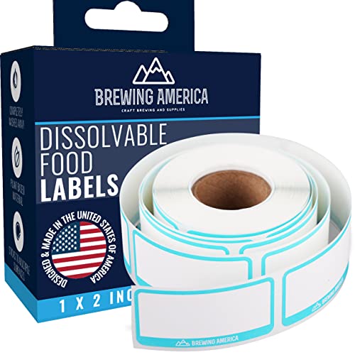 Dissolvable Labels for Food Containers