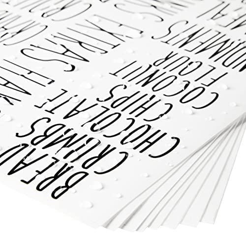 Pantry Labels Vinyl Rectangular Label