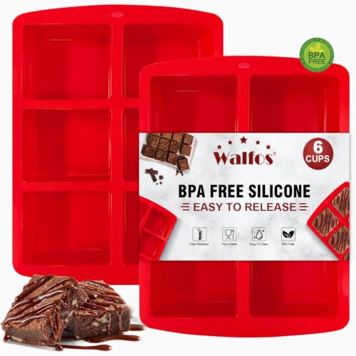 Mini Silicone Brownie Pan