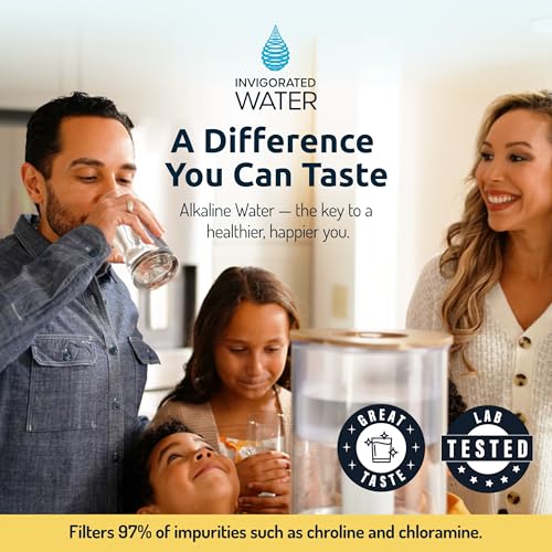 pH Recharge Glass Alkaline Water Dispenser Filter System