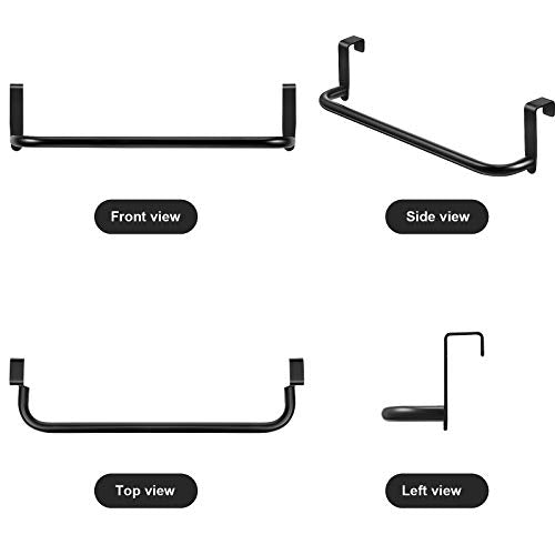 Over Cabinet Door Towel Bar Metal Kitchen Rack