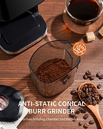 Conical Burr Espresso Coffee Grinder Electric with Precision Timer 2.0 (medium)